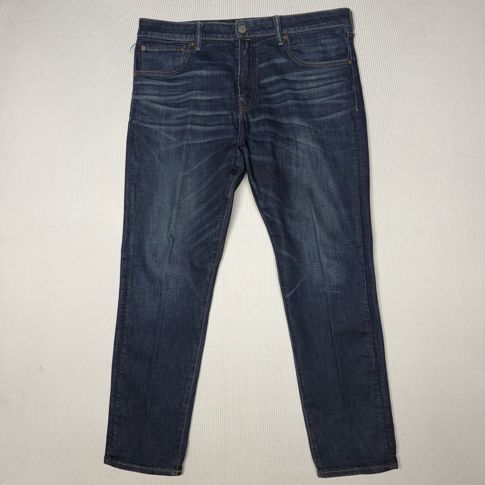 American Eagle Airflex+ Jeans Mens 38x30 Blue Dark Wash Straight Stretch Denim